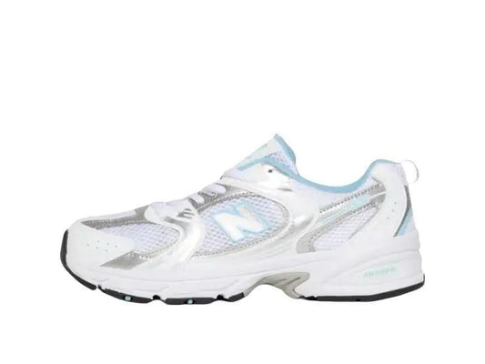 Step Up Your Style with New Balance 530 White Chrome Blue - Perfect Casual Sneakers for Youth and Women!