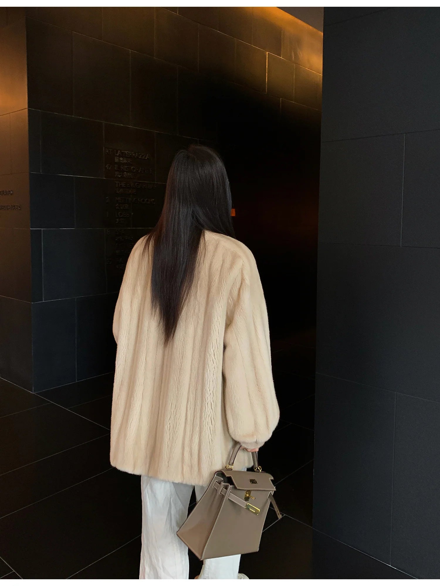 Meteor Variations Sable Fur Coat Women