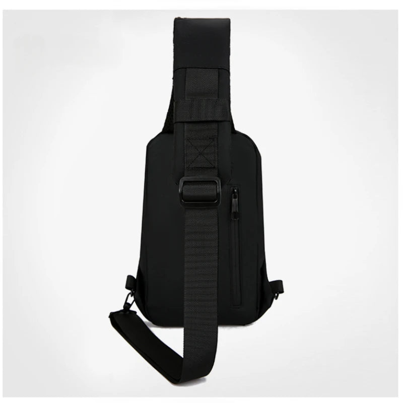 Anti-Theft Travel Chest Bag password lock hard shell one shoulder bag for men mini waterproof male backpack boys crossbody bags - Kiki of DC Styles Store