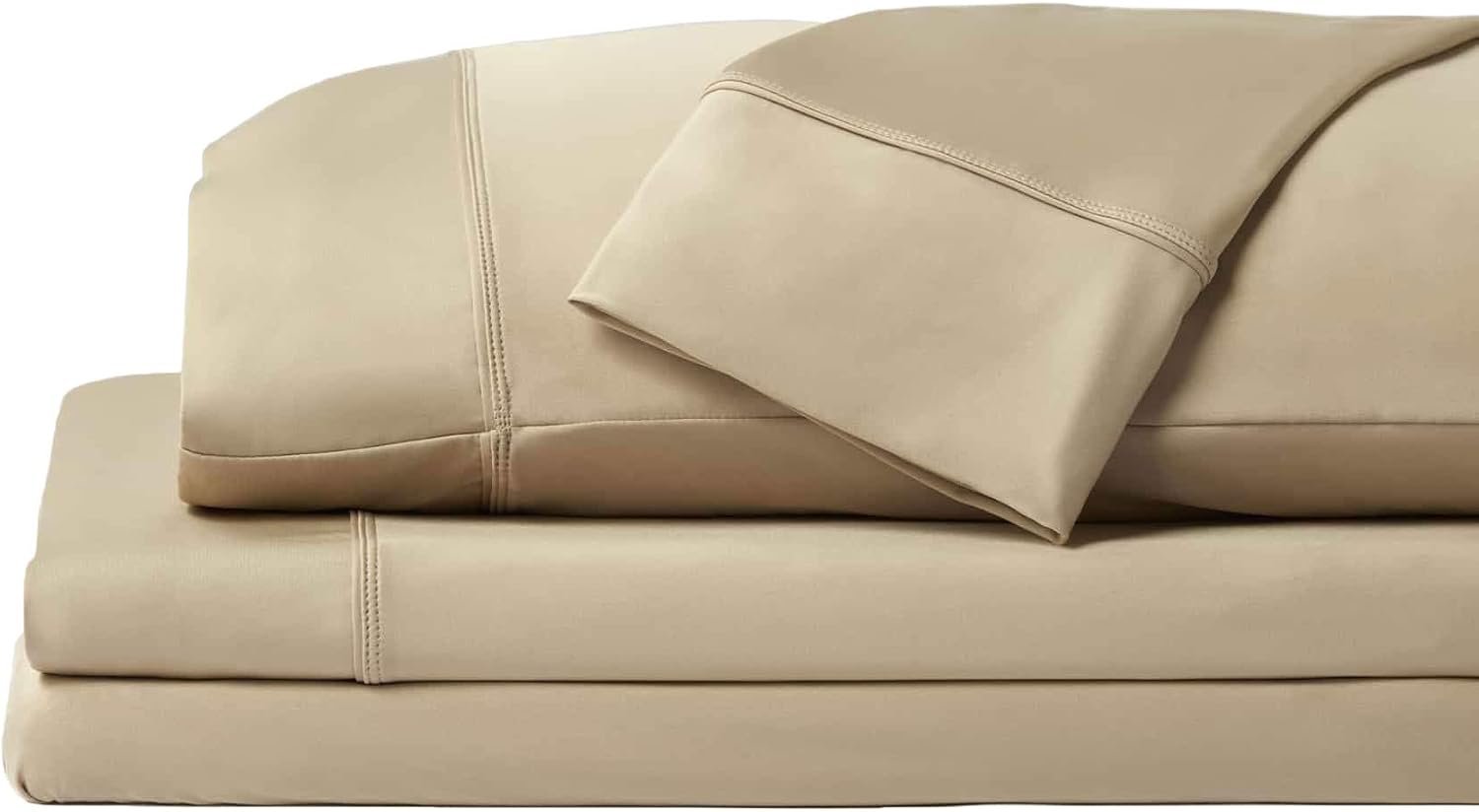 Elevate Your Sleep with SHEEX Original Performance Cooling Sheets Set - King/Cal King in Pearl Blue - Luxurious Moisture-Wicking, Wrinkle-Free Comfort with Fitted Sheet & 2 Pillowcases