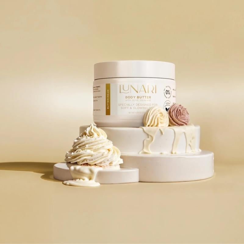Indulge in Lunari Body Butter - Luxurious Sweet Dessert Scents for Deep Hydration & Natural Glow with Olive Squalane & Vitamin E - Kiki of DC Styles Store
