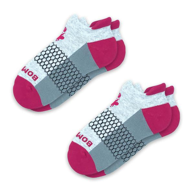 3-5 Pack Bombas Tri-Block Honeycomb Ankle Support Solid Socks for Women, Men / Multi Colors Unisex Running Socks, Seamless Toe, Compression Socks