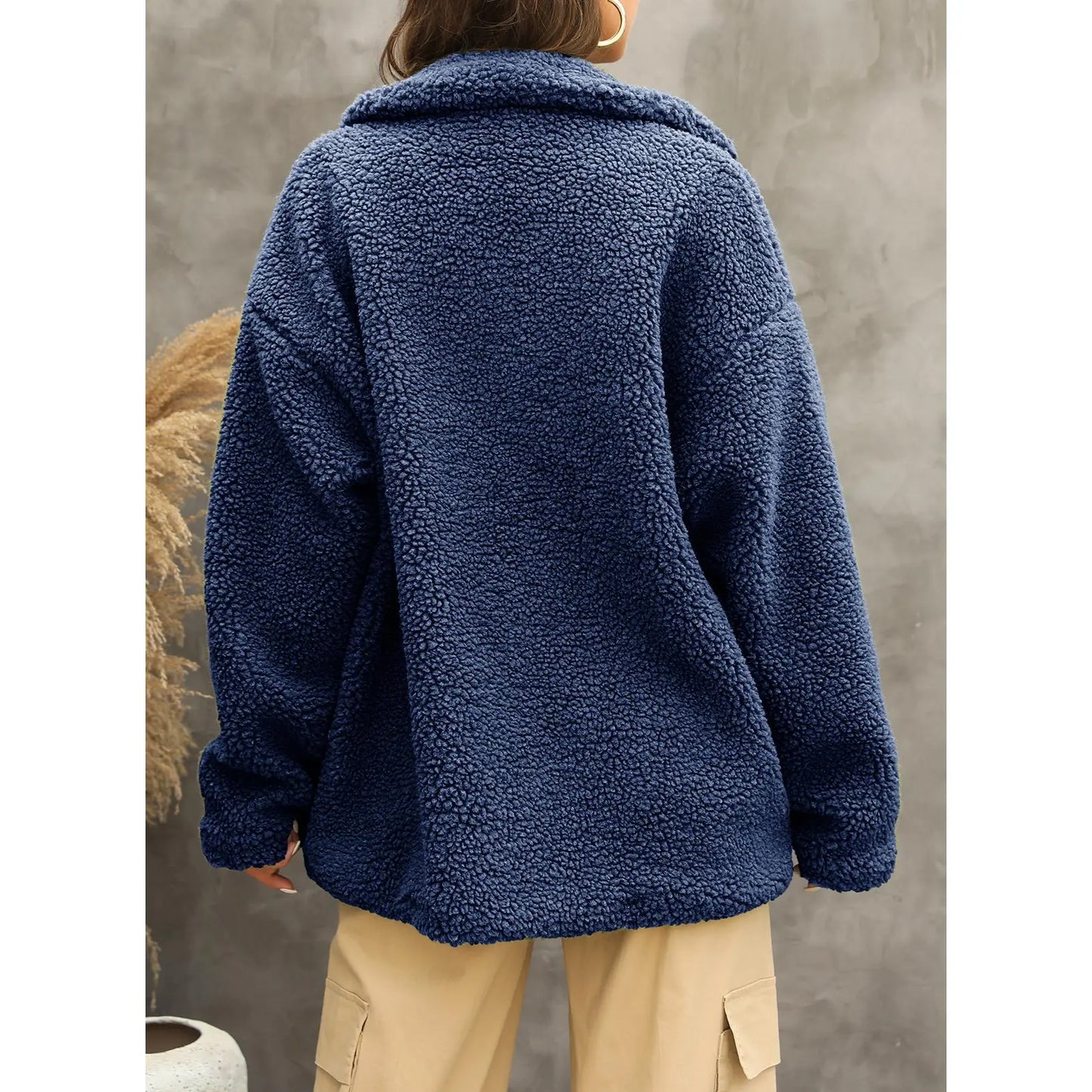 Dokotoo Baggy Teddy Fleece Coat - The Must-Have Casual Winter Jacket