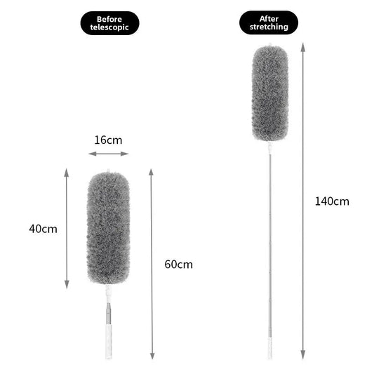 Adjustable Bendable Microfiber Duster Washable Reusable Cleaning Tool for High Ceilings Furniture and Cars Dusters for Cleaning - Kiki of DC Styles Store