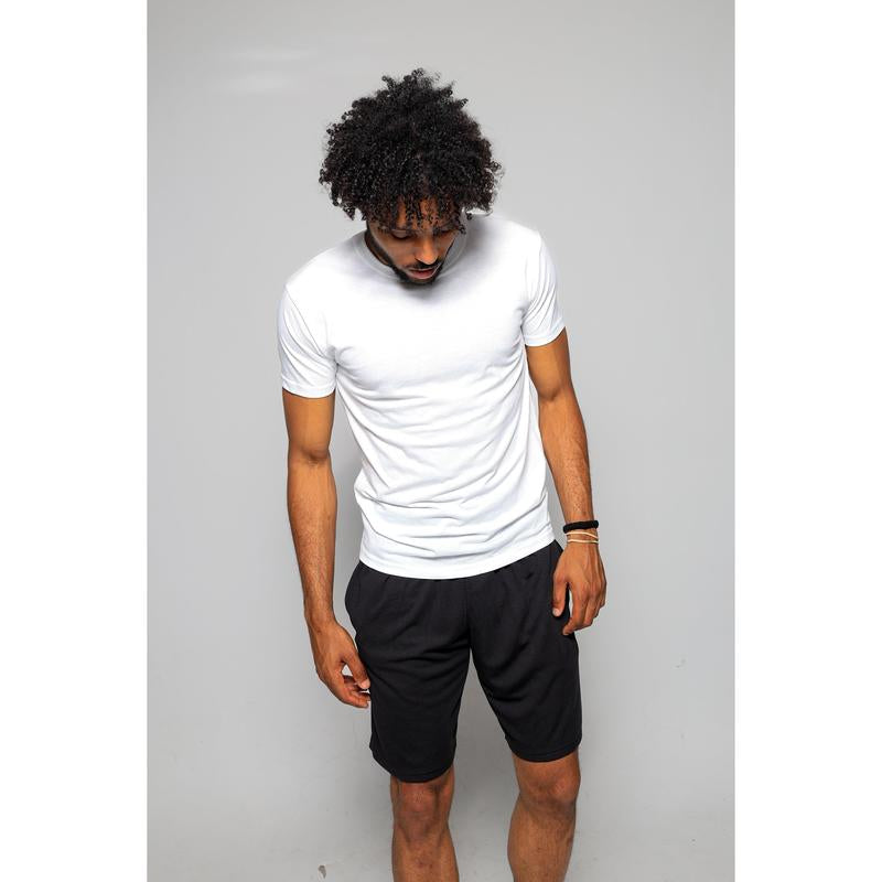 Elevate Your Everyday Style with the TRAILBLAZER Slim Fit Crewneck T-Shirts - Classic White and Black (3-Pack)
