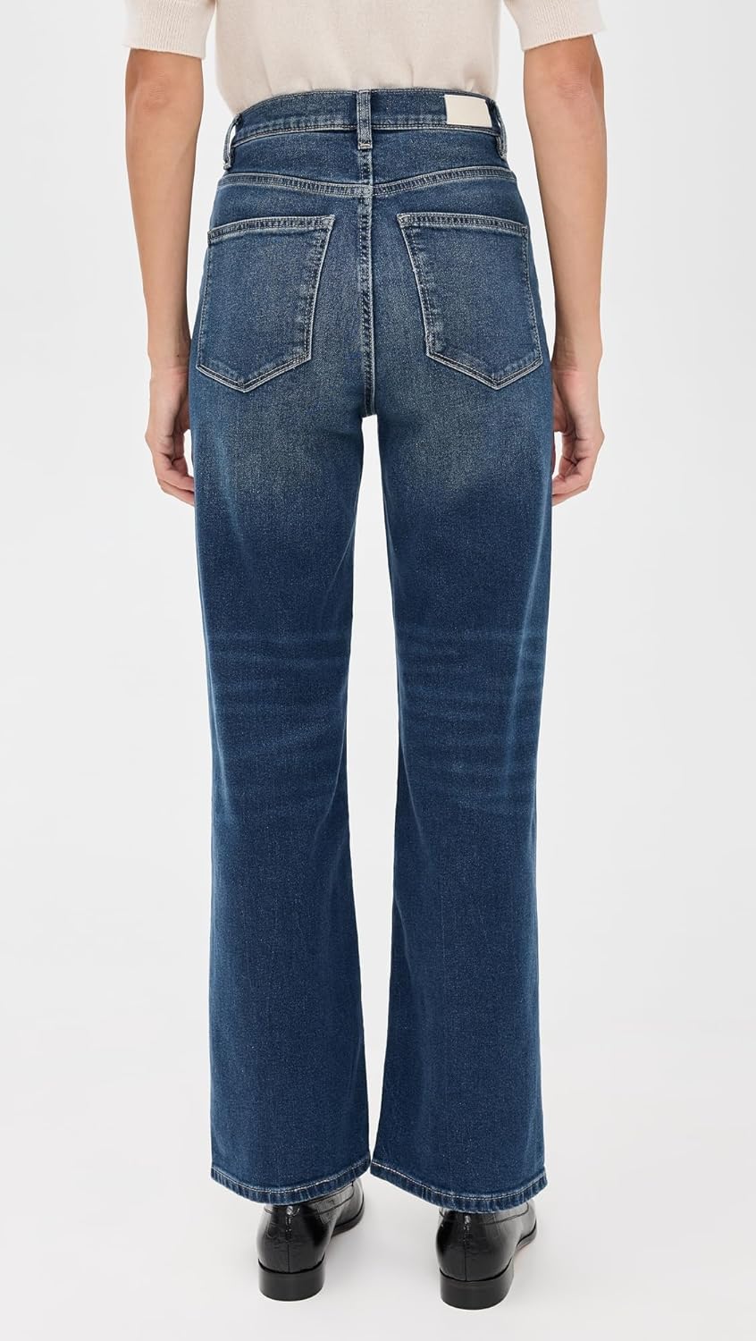 Women'S Karmine Refined Wide Leg High Rise Jeans