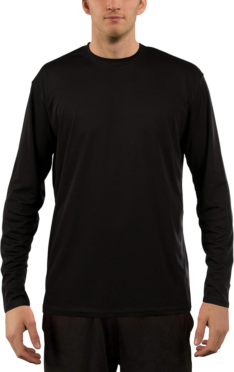 Stay Protected and Stylish with Our Men's UPF 50+ Long Sleeve Outdoor T-Shirt - Perfect for Fishing, Running, Hiking, and Swimming