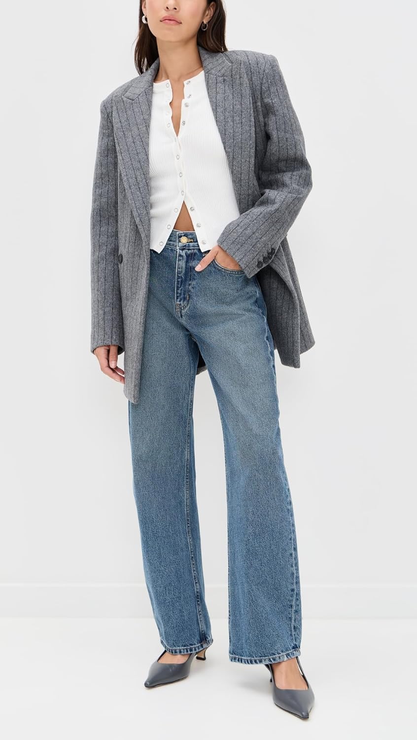 Women'S Leroy Mid Relaxed Bow Jeans