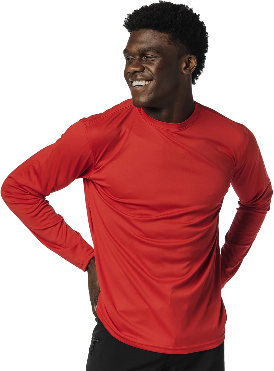 Stay Protected and Stylish with Our Men's UPF 50+ Long Sleeve Outdoor T-Shirt - Perfect for Fishing, Running, Hiking, and Swimming