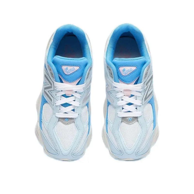 New Balance 9060 Cotton Candy Pastel Blue Pack Youth / Women's Perfect Casual Daily Lifestyle Sneaker Fashion Footwear Gym Walking Shoe Running Sneaker Girl