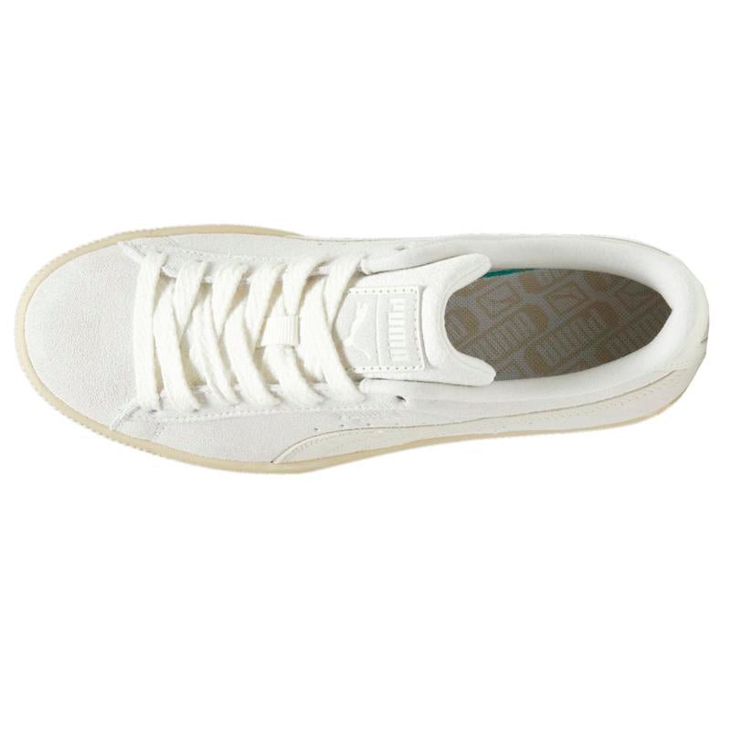 PUMA Womens Suede Classic Selflove Lace up Sneakers Shoes Casual - White - Kiki of DC Styles Store