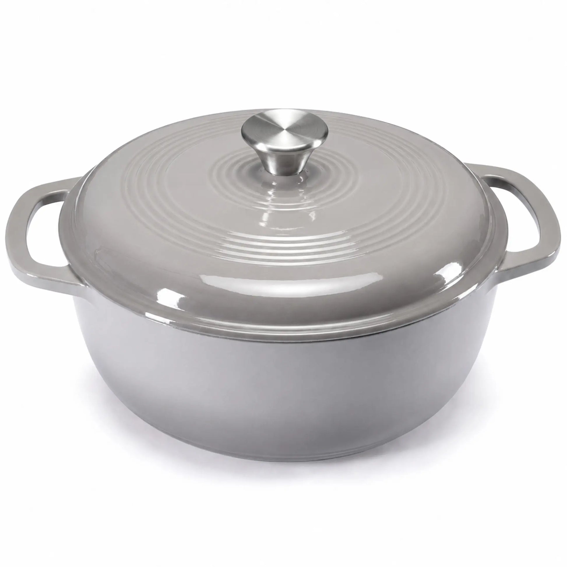 Elevate Your Cooking with Our 6QT Enameled Cast Iron Dutch Oven – Perfect for Braising, Baking, and Frying!