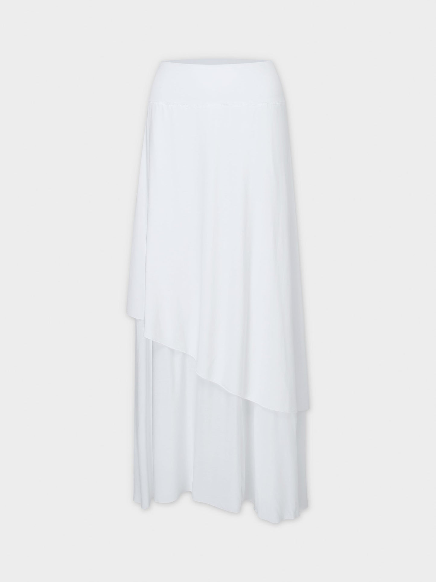 DOUBLE LAYER SKIRT-WHITE - Kiki of DC Styles Store
