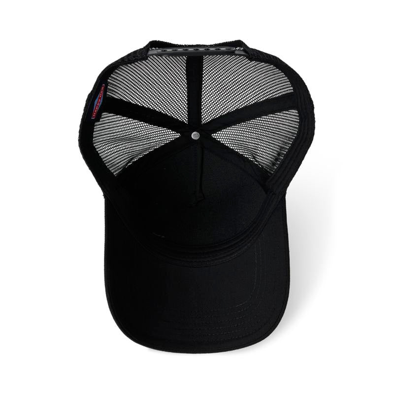 Stylish Black Happy Dad Trucker Hat - Perfect for All Dads! - Kiki of DC Styles Store