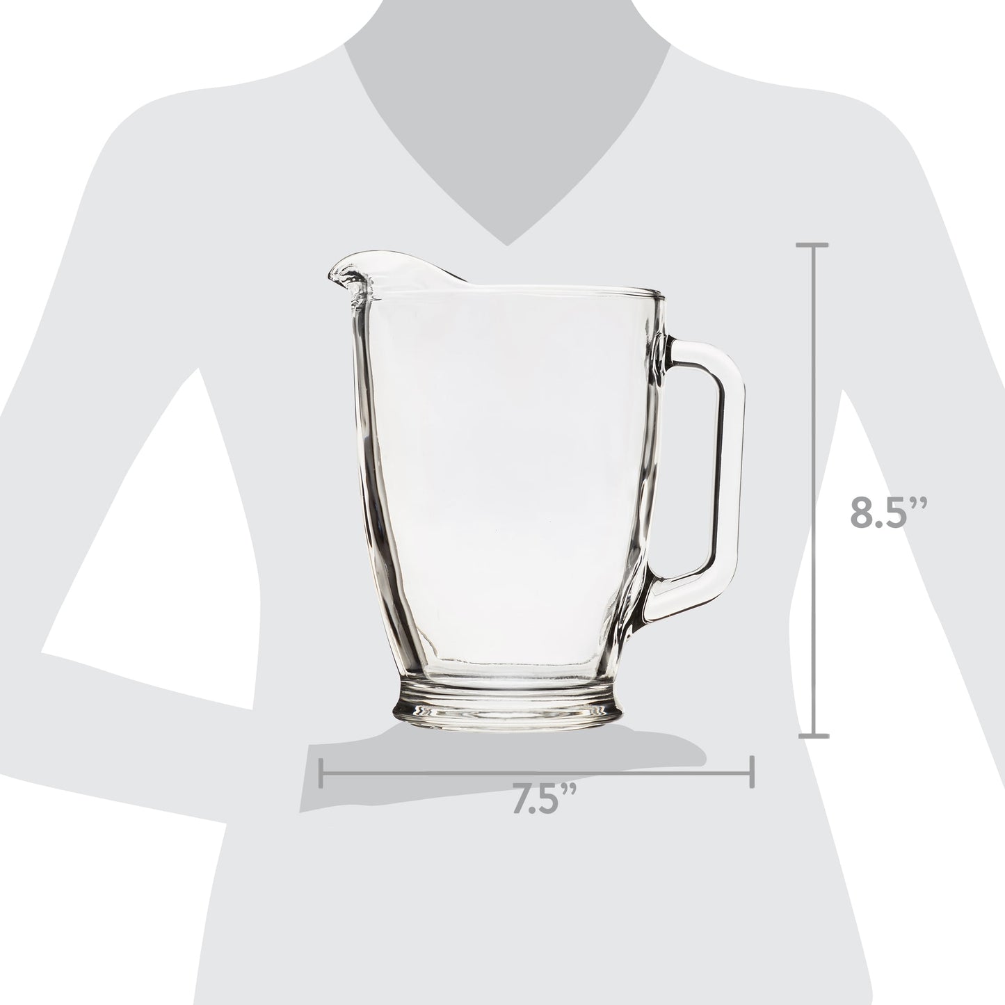 Elevate Your Entertaining with the Mainstays 7-Piece Clear Glass Pitcher and Cooler Glass Set