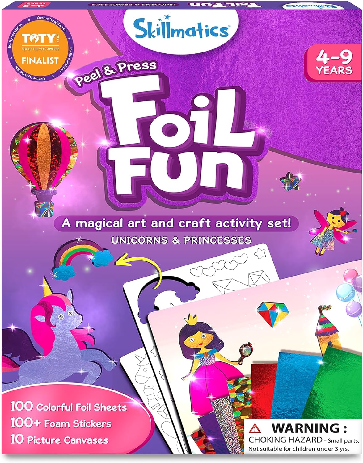 Foil Fun - Halloween, No Mess Art for Kids, Craft Kits, DIY Creative Party Activity, Trick or Treat, Gifts for Girls & Boys Ages 4, 5, 6, 7, 8, 9