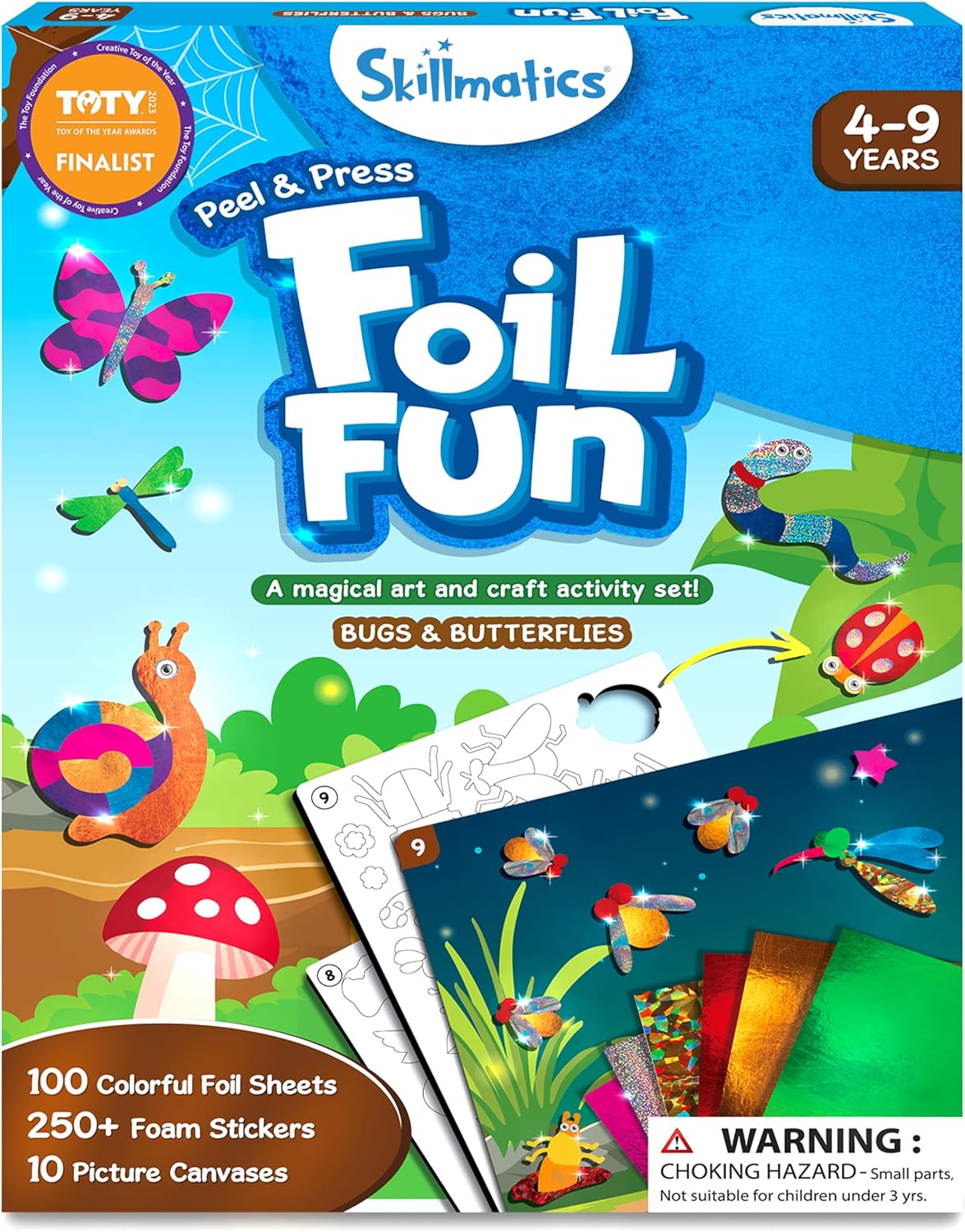 Foil Fun - Halloween, No Mess Art for Kids, Craft Kits, DIY Creative Party Activity, Trick or Treat, Gifts for Girls & Boys Ages 4, 5, 6, 7, 8, 9