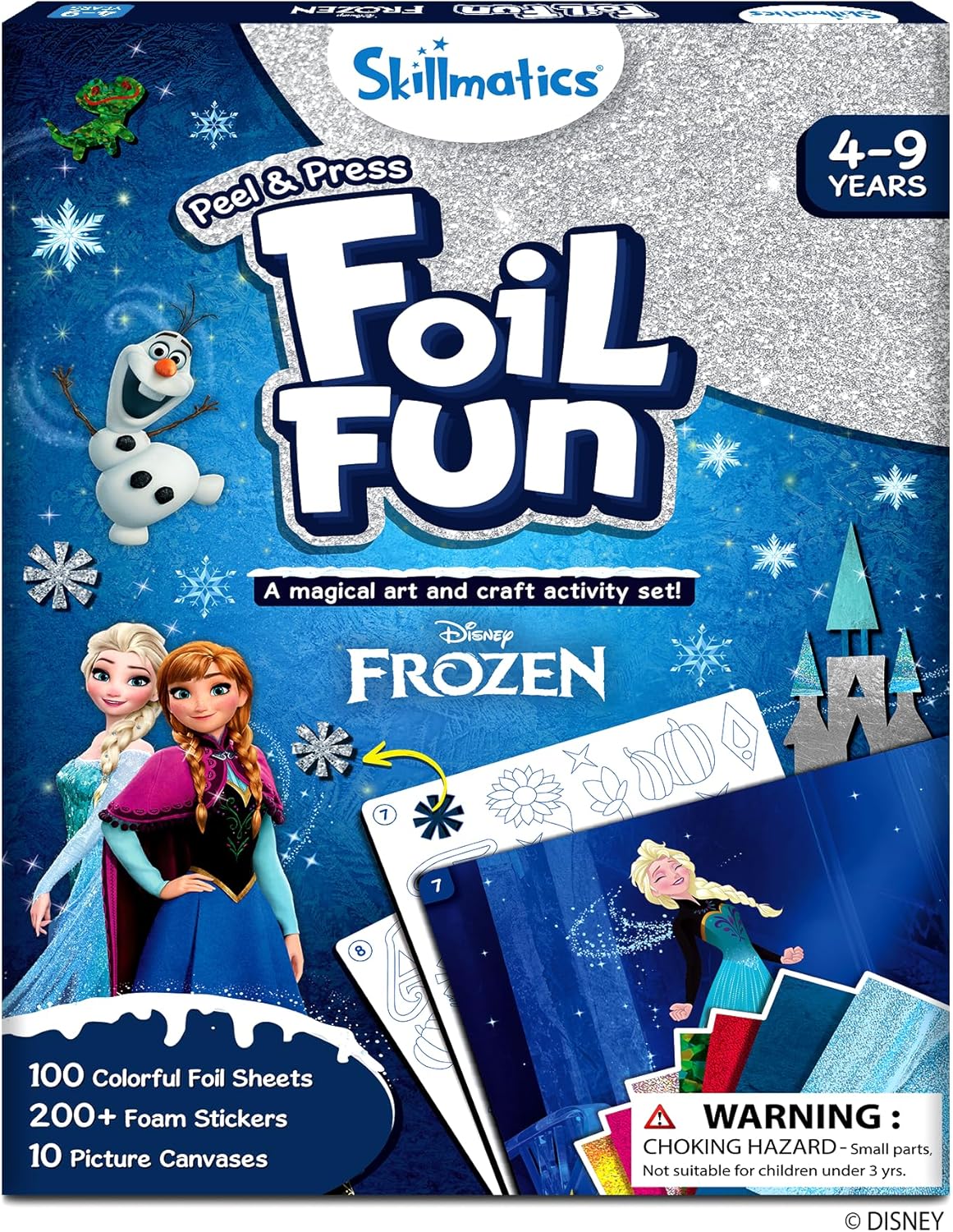 Foil Fun - Halloween, No Mess Art for Kids, Craft Kits, DIY Creative Party Activity, Trick or Treat, Gifts for Girls & Boys Ages 4, 5, 6, 7, 8, 9
