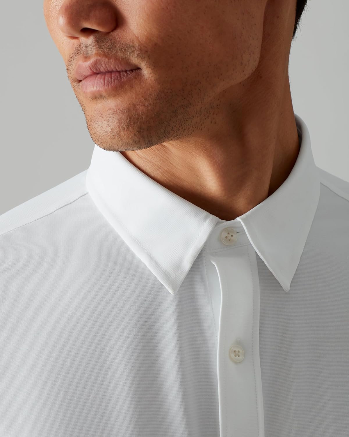 Men's Commuter Shirt, Performance Dress Shirts for Men, Machine Washable, Wrinkle Resistant, Slim Fit Button down Shirt