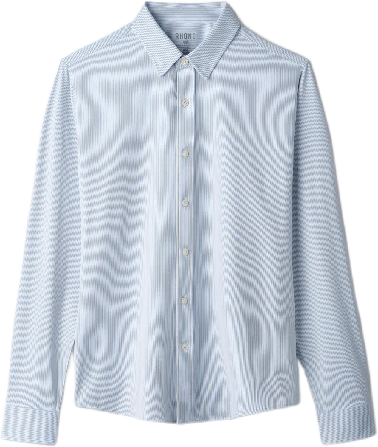 Men's Commuter Shirt, Performance Dress Shirts for Men, Machine Washable, Wrinkle Resistant, Slim Fit Button down Shirt