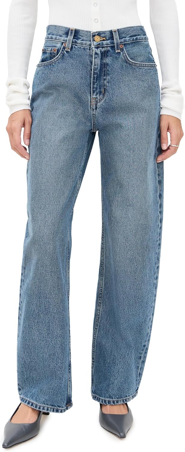 Women'S Leroy Mid Relaxed Bow Jeans