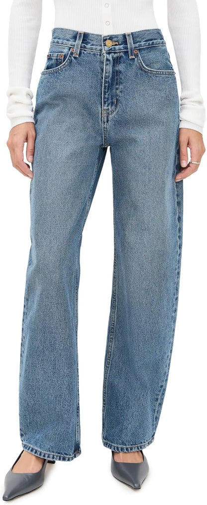 Women'S Leroy Mid Relaxed Bow Jeans