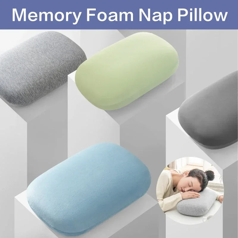 Multifunction Memory Foam Neck Pillow Slow Rebound Soft Travel Pillow for Sleeping Cervical Health Massage Nap Pillows - Kiki of DC Styles Store