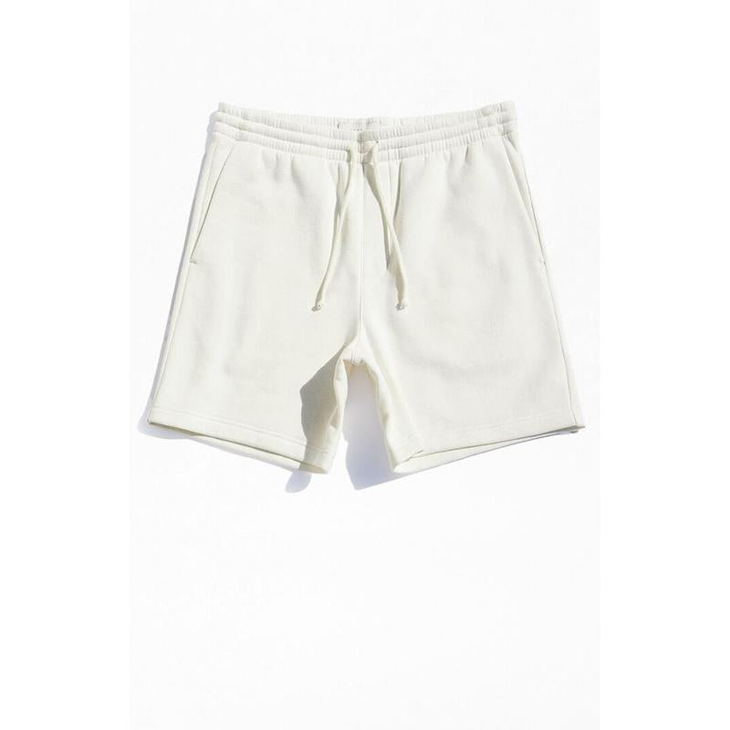 Pacsun Men'S Fleece Cream Sweat Shorts - Kiki of DC Styles Store
