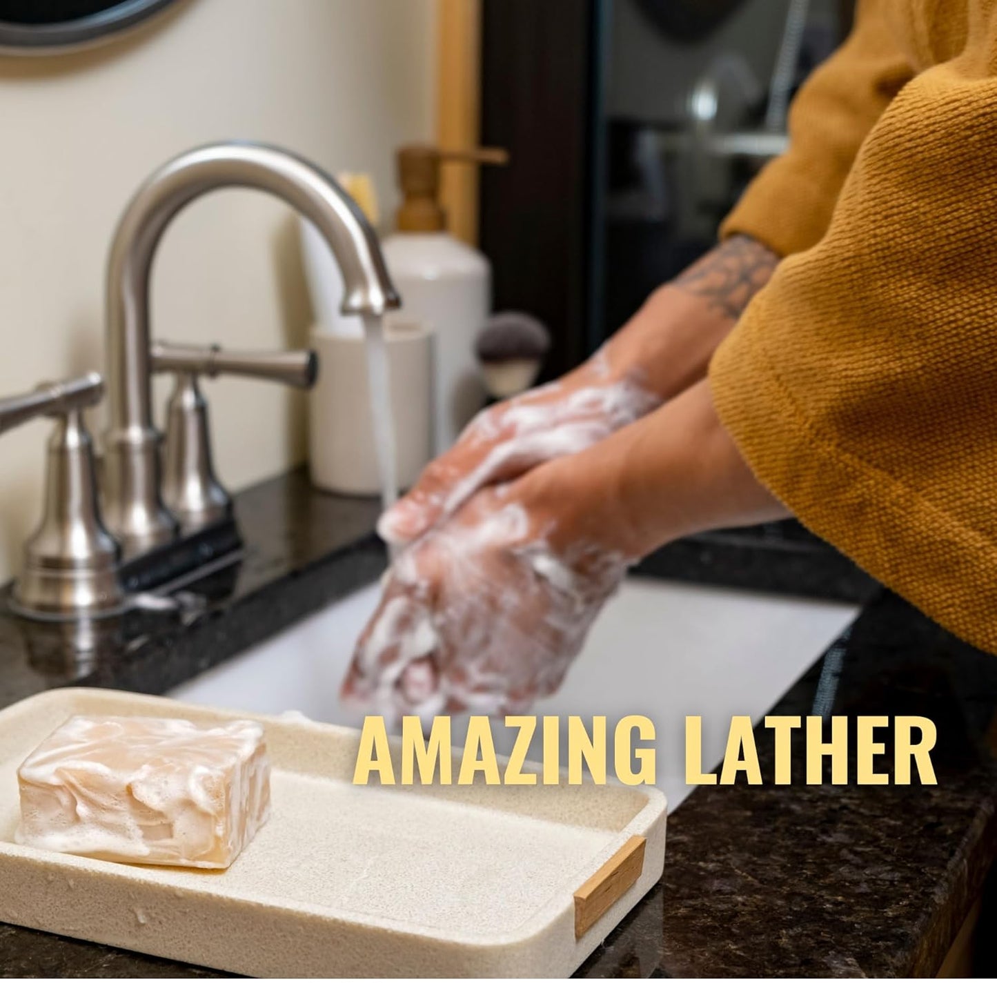 San Francisco Soap Co Man Bar 3-Piece Gift Set - No Harmful Chemicals - Good for All Skin Types - Made in the USA - Kiki of DC Styles Store