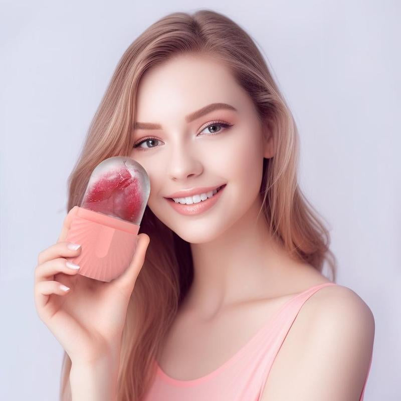 Ice Roller,Used for Facial and Eye Ice Rolling, Facial Massager, Ice Roller Mold Block，Outdoorfun Skincare Cleansing Derma Roller Men Mint - Kiki of DC Styles Store