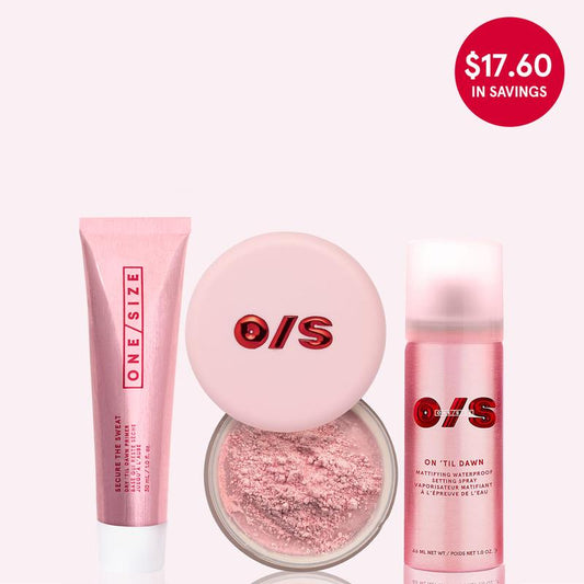 Limited Edition Build-A-Beat Birthday Value Set - Waterproof Setting Spray, Loose Setting Powder, Mattifying Primer, for Matte, Oil-Free, Longwear Makeup - Kiki of DC Styles Store