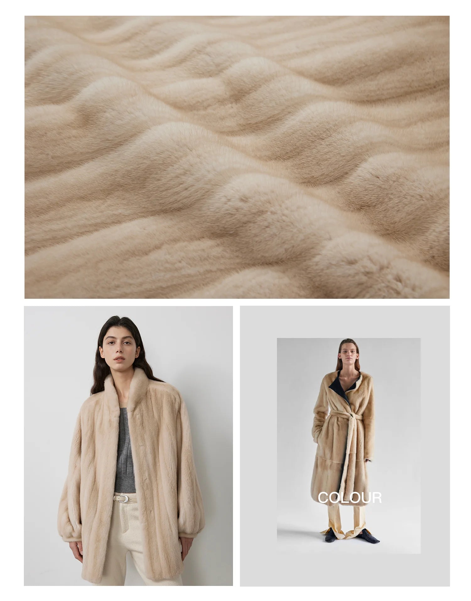 Meteor Variations Sable Fur Coat Women