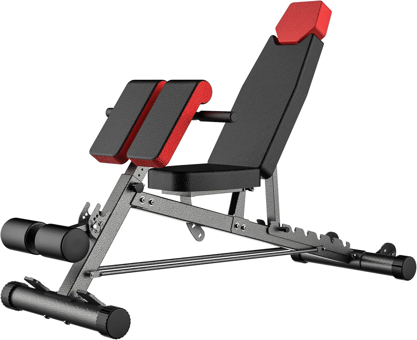 Elevate Your Fitness Routine with the Finer Form All-In-One Multi-Functional Weight Bench – Perfect for Full Body Workouts, Hyper Back Extensions, Adjustable Ab Exercises, and More!