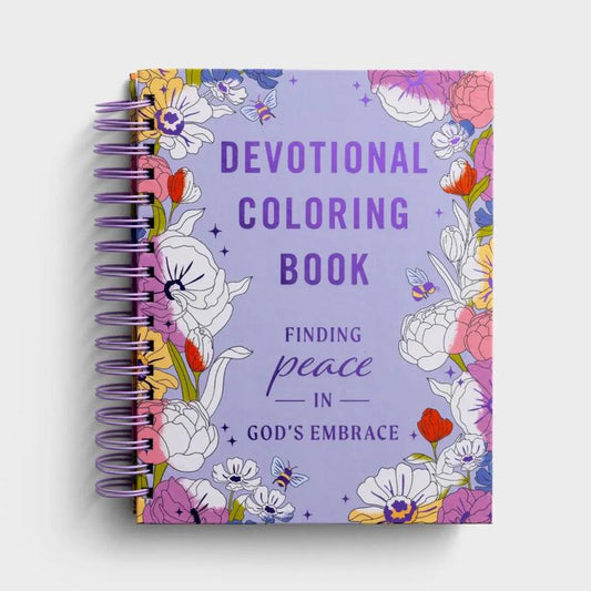 Finding Peace in God’S Embrace – Devotional Coloring Book for Women | Bible Verse Art, Anxiety Relief, Faith Journaling, Christian Gifts - Kiki of DC Styles Store