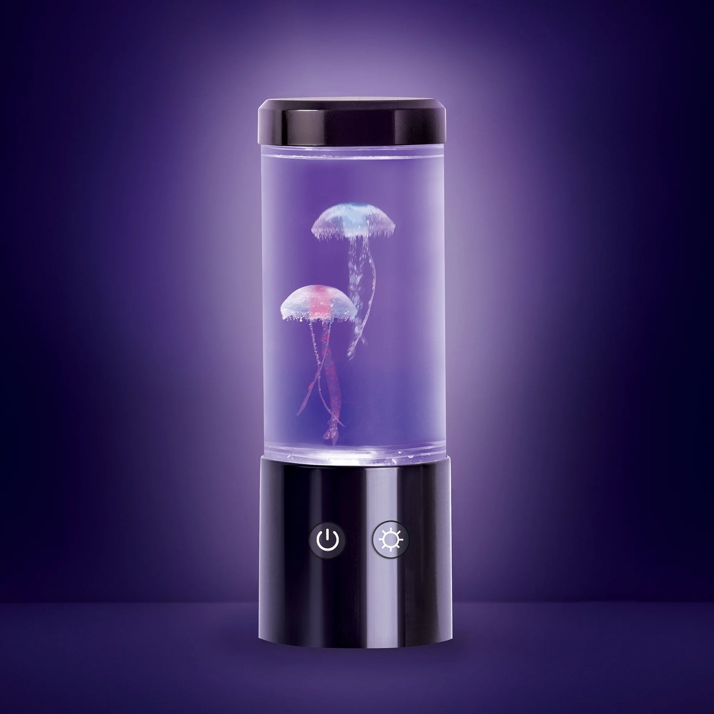 Jellyfish Night Light Lamp Motion & Multicolor Leds - Easy Mode Switching, USB Powered - 9" - Kiki of DC Styles Store