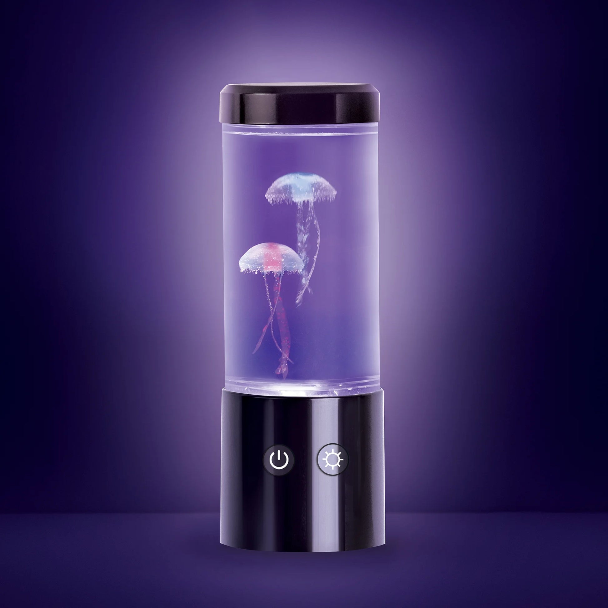 Jellyfish Night Light Lamp Motion & Multicolor Leds - Easy Mode Switching, USB Powered - 9" - Kiki of DC Styles Store