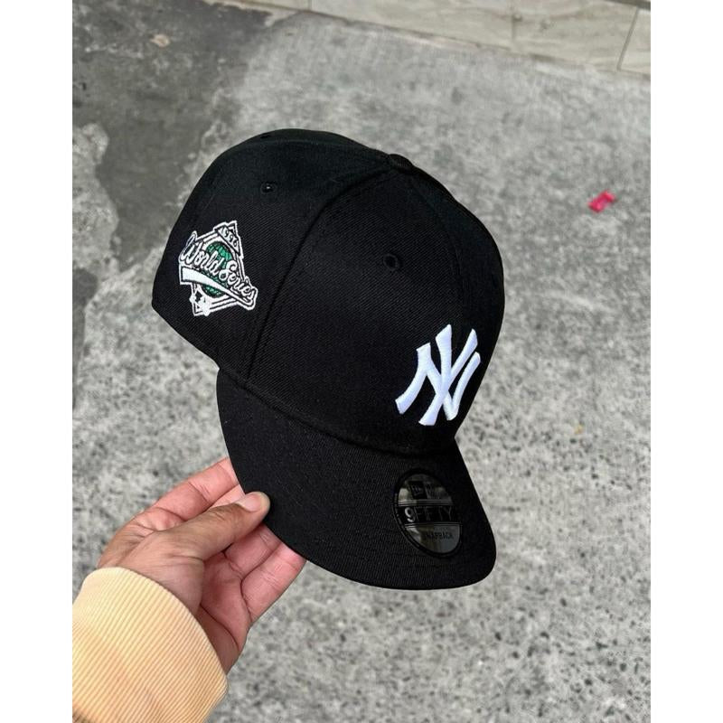 New Era NY 9FORTY Adjustable Baseball Hat for Men and Women - Soft Breathable Cotton, All-Season Wear, Metal Buckle Closure, Made in the USA - Kiki of DC Styles Store