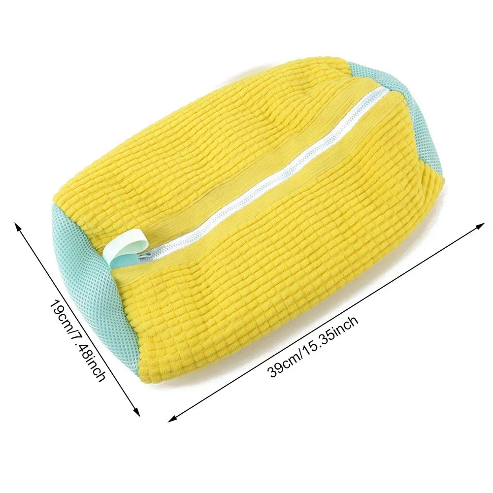 Washing Machine Shoes Bag Portable Cotton Laundry Bag Travel Shoe Storage Bags Anti-deformation Protective Clothes Organizer - Kiki of DC Styles Store