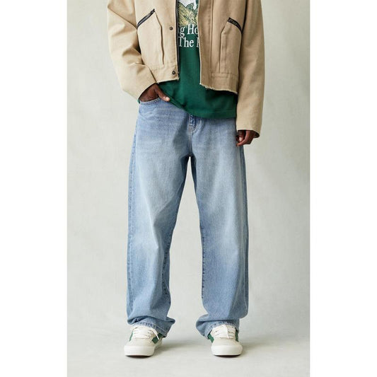 Pacsun Men's Dylan Relaxed Fit Jeans in Medium Indigo