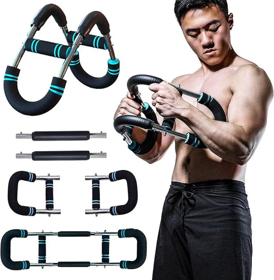 The Ultimate Arm Trainer. Adjustable Chest Expander, Arm Exerciser. Shoulder Muscle Training Fitness Equipment, Upper Body Strength Training Machine. Portable Spring Fitness Equipment.