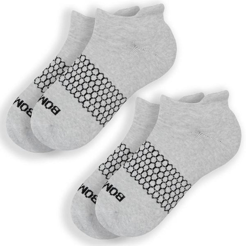 3-5 Pack Bombas Tri-Block Honeycomb Ankle Support Solid Socks for Women, Men / Multi Colors Unisex Running Socks, Seamless Toe, Compression Socks