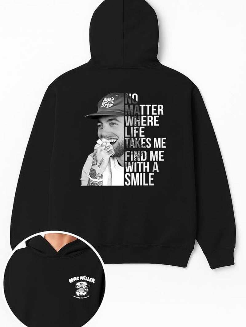 Mac Miller Best Day Ever Tshirt, No Matter Where Life Takes Me, Music Tshirt, Hiphop Tee, Rap Shirt, Street Wear - Kiki of DC Styles Store