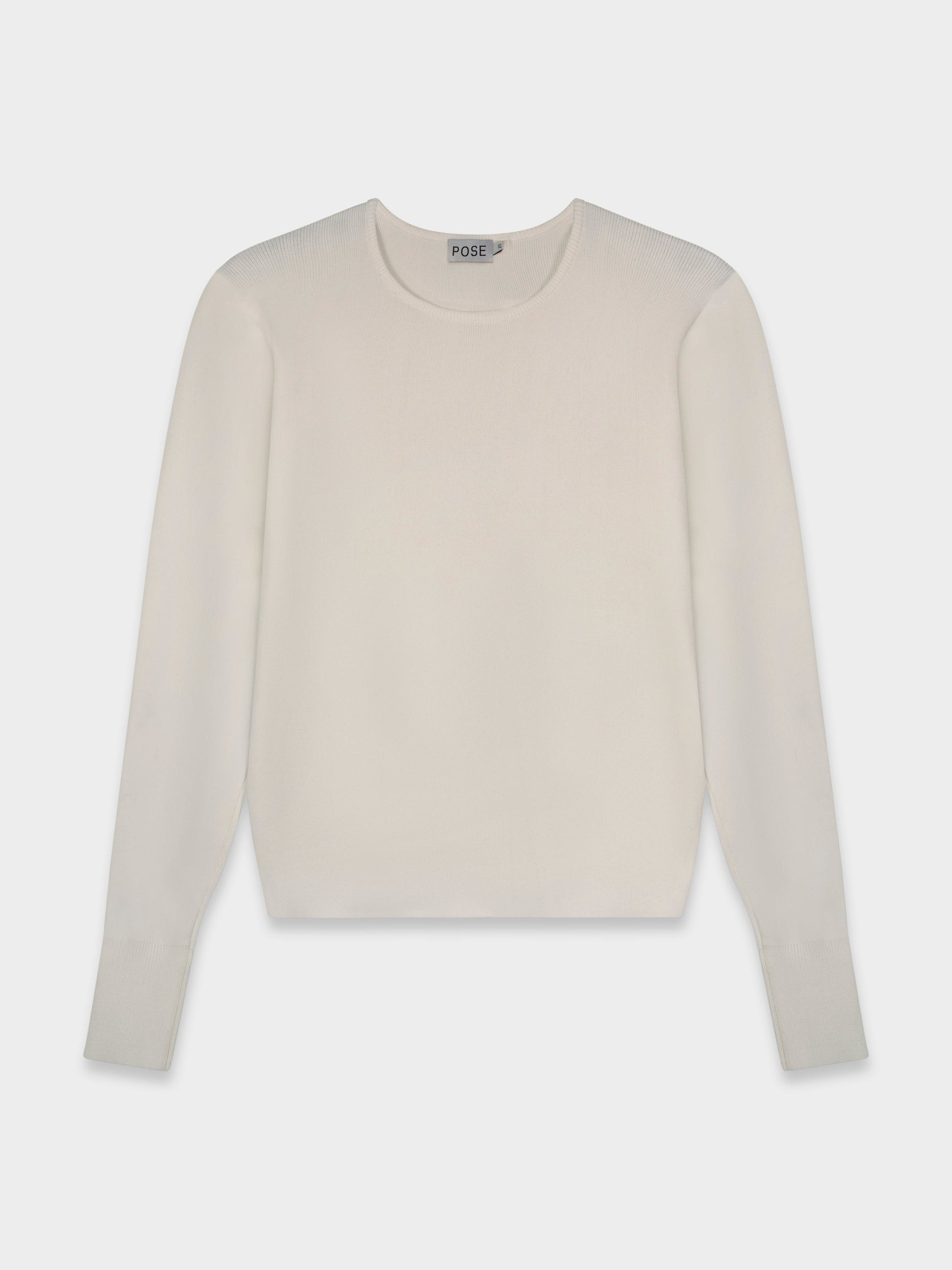 SILK KNIT SWEATER-CREAM - Kiki of DC Styles Store