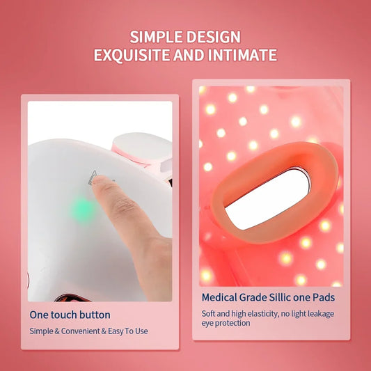 7 Colors LED Facial Mask - Wireless Face Care Treatment-1