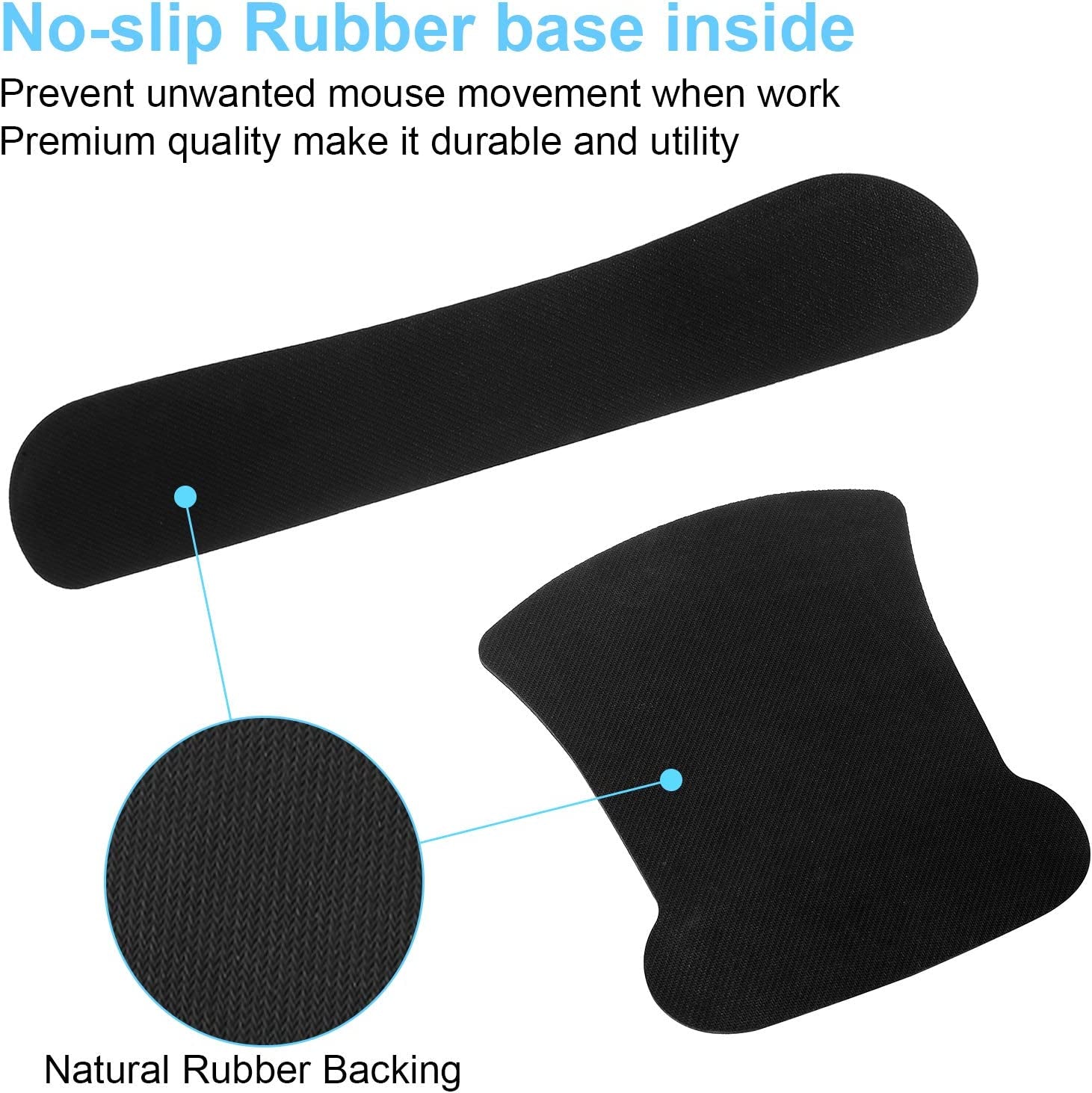 Ergonomic Mouse Pad with Wrist Rest Support and Keyboard Wrist Rest Pad, Cute Wrist Pad with Non-Slip Rubber Base and Raised Memory Foam, Easy Typing & Pain Relief, Four Seasons Tree - Kiki of DC Styles Store