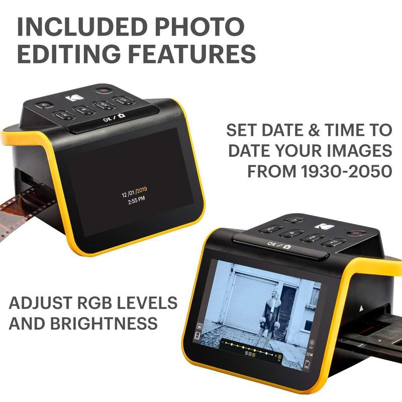 Kodak Slide N SCAN Film and Slide Scanner with 5" LCD Screen, Converts Negatives & Slides to JPEG - Kiki of DC Styles Store