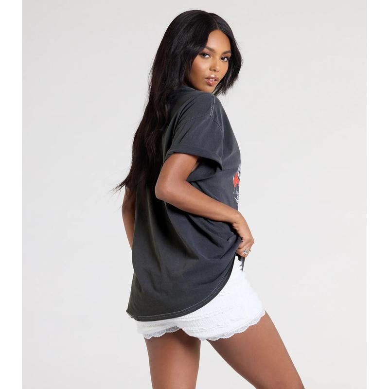 Willie Nelson Graphic Oversized Tee