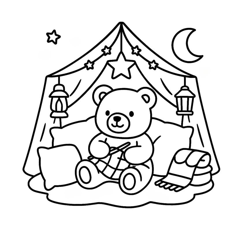 Cuddle Buddies Cute & Comfy Coloring Book for Adults Teens with Bold Easy Simple and Big Designs Artistic Guide 80 Illustrations - Kiki of DC Styles Store