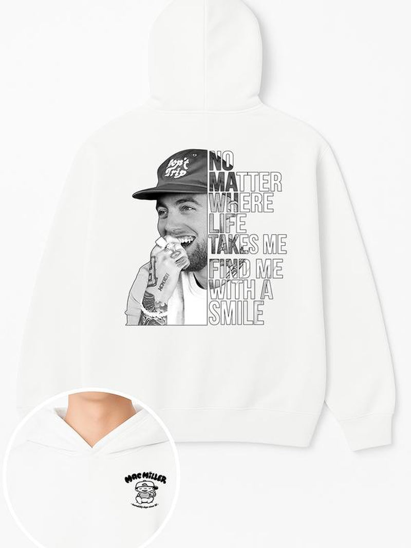 Mac Miller Best Day Ever Tshirt, No Matter Where Life Takes Me, Music Tshirt, Hiphop Tee, Rap Shirt, Street Wear - Kiki of DC Styles Store