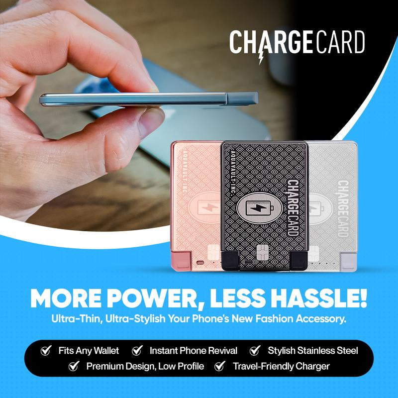Chargecard® - World'S Thinnest Portable Charger - Kiki of DC Styles Store